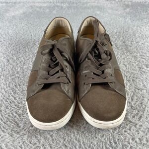 Vionic Jerome Suede Leather Lace Up Casual Sneakers Mens Size 11 Brown